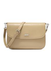 Beige women's shoulder bag TOREC-1262-1B(Z26). Front view on a white background.