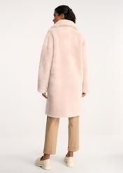 Women's oversize wool fur coat FUTDW-0016-81(Z22)-03