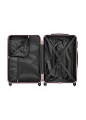 Medium suitcase on wheels WALAB-0081-5X-24(W26), product view inside on white background.