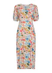 Long floral dress SUKDT-0153-15(W23)-03