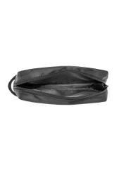 Black men's cosmetic bag TORMN-0267C-99(Z25), product view inside on white background.