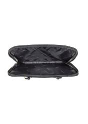 Black women's imitation leather briefcase TOREC-1106-99(Z25), view of the inside of the product on a white background.