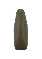 Green women's hobo bag TOREC-1257-8B(Z26). Product view from the side on a white background.