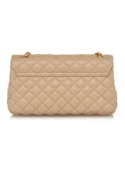 Beige quilted chain bag TOREC-0443D-81(W25)