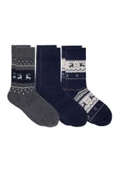 Set of men's Christmas socks ZESMT-0047-15(Z24)-01