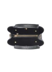 Small leather women's handbag TORES-1359-9I(Z26). Top view on a white background.