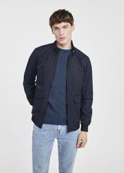 Navy blue men's transition jacket KURMT-0371-69(W25)-01