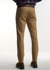 Beige men's pants SPOMT-0083-81(Z23)-03