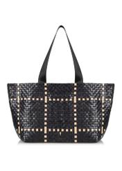 Women's leather shopper bag TORES-0920-99(W23)-01