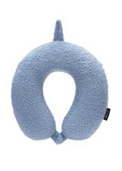 Soft blue headrest AW-014-0003-61(W25), front view of the product on a white background.