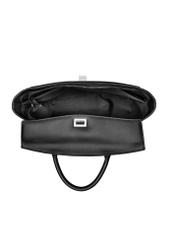 Black women's business briefcase TOREC-1280-99(Z26) - product view from above, on a white background.