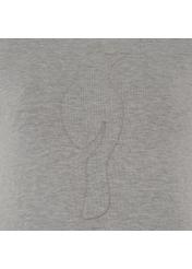 Grey Women's T-shirt with oriole TSHDT-0022-91(Z18)-03