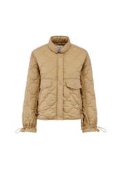 Beige women's transition jacket KURDT-0554-81(W25)