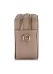 Beige leather handbag for women TORES-0732B-81(W24)-03