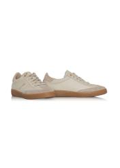 Beige leather women's sneakers BUTYD-1143-81(Z24) photo 1