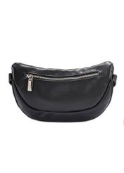 Black women's handbag TOREC-1050-99(Z25), product view from the back on a white background.