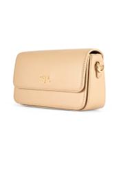 Small beige women's handbag TOREC-1171-1B(W26)