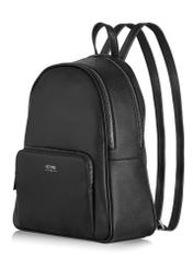 Black large women's backpack TOREC-0725A-99(Z25), diagonal product view on a white background.