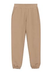 Camel women's trousers SPODT-0129-1D(Z26), product view from the front on a white background.