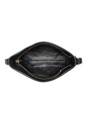 Leather black women's shoulder bag TORES-0896B-99(Z24)-07