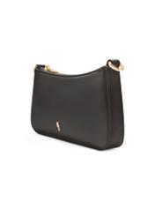 Small black women's handbag TOREC-1188-99(W26), diagonal product view on a white background.