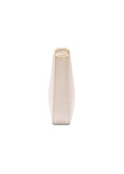 Small cream women's handbag TOREC-1188-0B(W26) - side view of the product, on a white background.