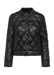 Black transitional women's jacket KURDT-0564-99(W25)-01