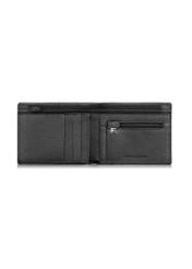 Men's leather wallet with embossing PORMS-0514A-99(W23)-04