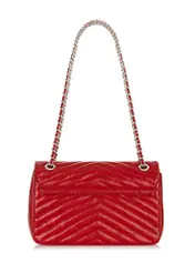 Red patent leather women's handbag TORES-1045(Z24)-04