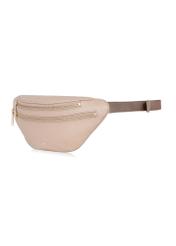 Women's beige leather kidney TORES-0721B-81(W24)-02