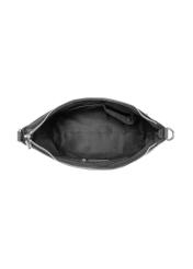 Black purse handbag TOREC-0886A-99(Z25), view of the inside of the product on a white background.