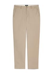 Dark beige men's trousers SPOMT-0121-1K(W26), product view from the front on a white background.