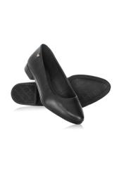 Leather black ballet flats BUTYD-1049A-99(Z24)-05