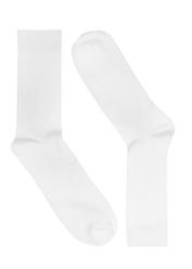 Men's long ribbed socks SKAMT-0195-11(W25), product view from the front without packaging, view on a white background.