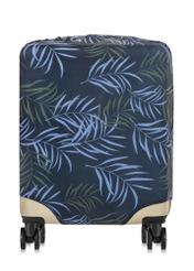 Cover with a plant motif for a small suitcase AW-005-0024-69-S(W24)-01