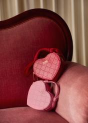 Pink heart-shaped handbag TOREC-1154-5B(W26)