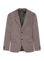 Men's burgundy jacket MARMT-0021-49(Z25), product view from the front on a white background.