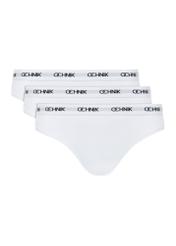 Three-pack of white women's briefs ZESDS-0002-11(Z24)-01