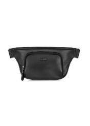 Men's leather waist bag with logo  TORMS-0280C-99(Z24)-01