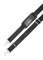 Black travel bag TORMS-0470-99(Z25), view of the product straps on a white background.