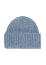 Blue women's winter hat CZADT-0197-62(Z24)-02