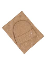 Camel hat and scarf set ZESTD-0016-1D(Z26)