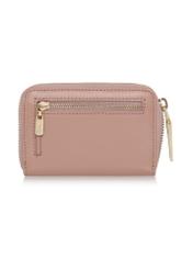 Pink leather women's wallet PORES-0832-31(W23)-02