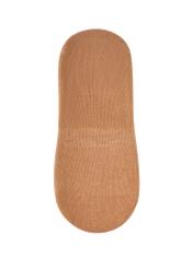 Camel women's ankle socks SKADT-0052B-1D(W26), back view of the product on a white background.