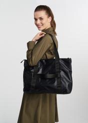 Black large women's bag TOREN-0310-99(W25)