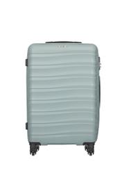 Medium suitcase on wheels WALAB-0081-8F-24(W26), front product view on white background.
