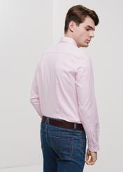 Pink men's shirt KOSMT-0323-34(W24)-02