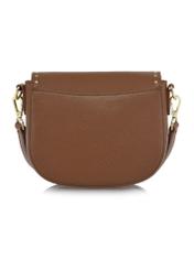 Women's small brown mailbag TOREC-0880-89(W24)-03