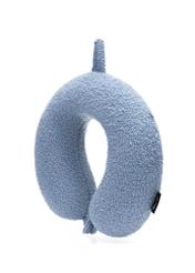 Soft blue headrest AW-014-0003-61(W25), diagonal view of the product on a white background.
