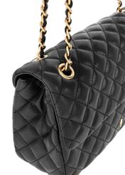 Black quilted chain bag TOREC-0443D-99(W25)-06